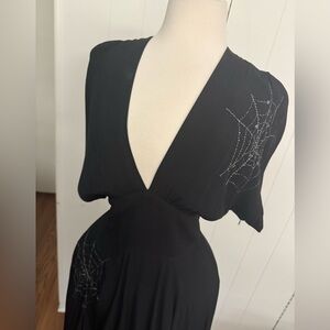 Trashy Diva Clothing Charlotte's Web Spiderweb Embroidery Dress